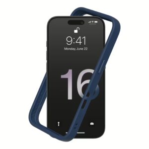 Rhinoshield รุ่น CrashGuard NX - เคส iPhone 16 Pro Max - สี Navy Blue