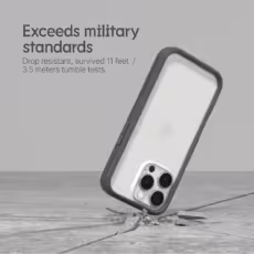 Rhinoshield รุ่น CrashGuard NX - เคส iPhone 16 Pro Max - สี Navy Blue