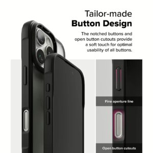 Ringke รุ่น Fusion Bold - เคส iPhone 16 Pro Max - สี Black