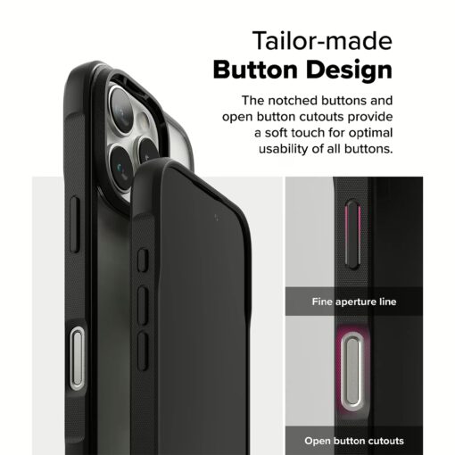 Ringke รุ่น Fusion Bold - เคส iPhone 16 Pro Max - สี Black - Image 11