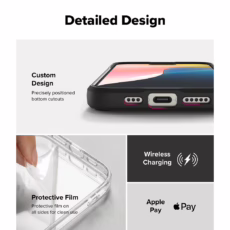 Ringke รุ่น Fusion Bold - เคส iPhone 16 Pro Max - สี Black