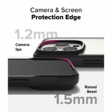 Ringke รุ่น Fusion Bold - เคส iPhone 16 Pro Max - สี Black