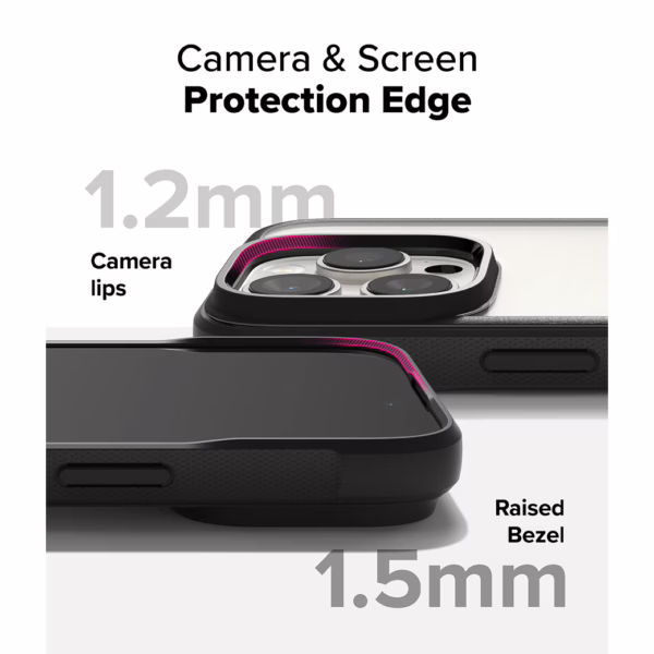 Ringke รุ่น Fusion Bold - เคส iPhone 16 Pro Max - สี Black