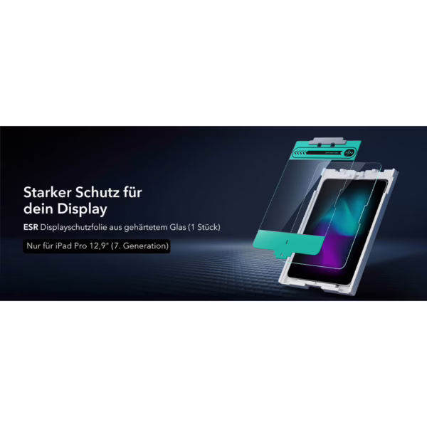 ESR รุ่น Tempered-Glass Screen Protector - ฟิล์มหน้าจอ iPad Pro 13" (7th/2024)