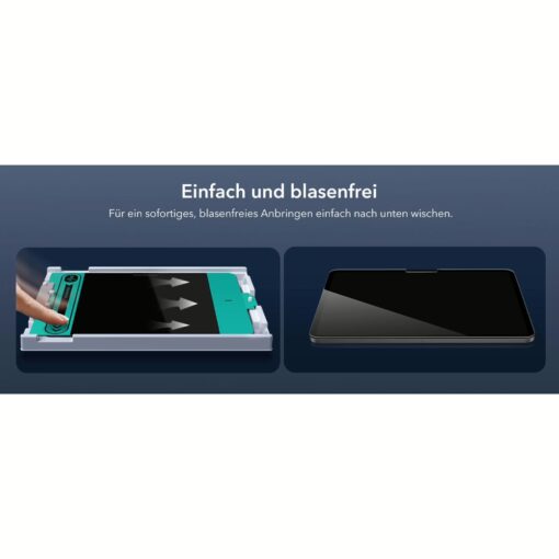 ESR รุ่น Tempered-Glass Screen Protector - ฟิล์มหน้าจอ iPad Air 11" (2025/2024) - Image 10