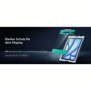 ESR รุ่น Tempered-Glass Screen Protector - ฟิล์มหน้าจอ iPad Air 11" (2025/2024)