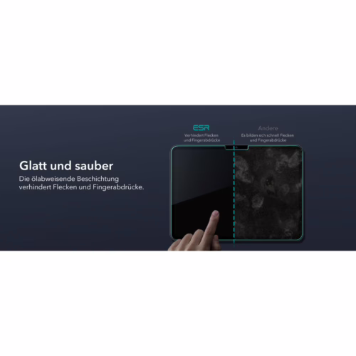 ESR รุ่น Tempered-Glass Screen Protector - ฟิล์มหน้าจอ iPad Air 11" (2025/2024)