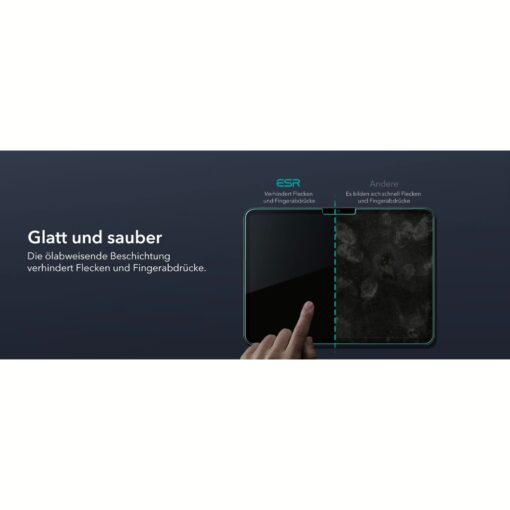ESR รุ่น Tempered-Glass Screen Protector - ฟิล์มหน้าจอ iPad Air 11" (2025/2024) - Image 5