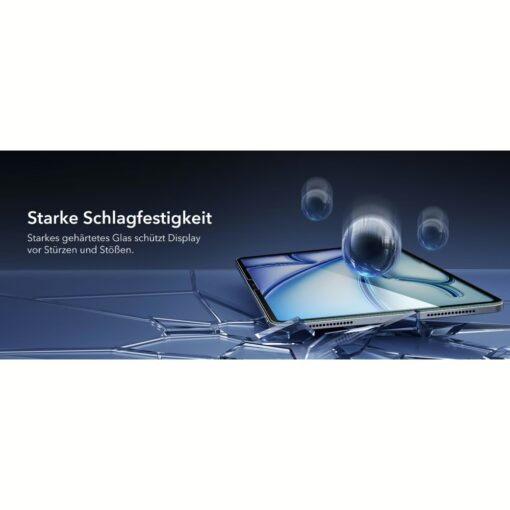 ESR รุ่น Tempered-Glass Screen Protector - ฟิล์มหน้าจอ iPad Air 11" (2025/2024) - Image 9