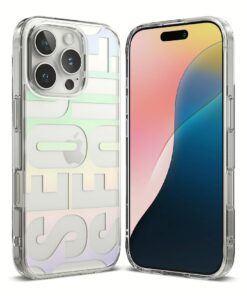 Ringke รุ่น Fusion Design - เคส iPhone 16 Pro Max - ลาย Seoul