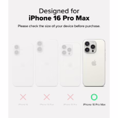 Ringke รุ่น Fusion Design - เคส iPhone 16 Pro Max - ลาย Seoul