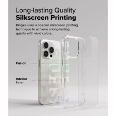 Ringke รุ่น Fusion Design - เคส iPhone 16 Pro Max - ลาย Seoul