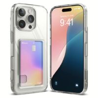 Ringke รุ่น Fusion Card - เคส iPhone 16 Pro Max - สี Clear