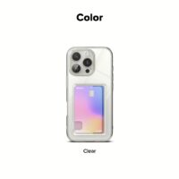 Ringke รุ่น Fusion Card - เคส iPhone 16 Pro Max - สี Clear