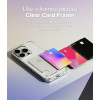 Ringke รุ่น Fusion Card - เคส iPhone 16 Pro Max - สี Clear