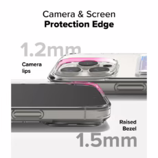 Ringke รุ่น Fusion Card - เคส iPhone 16 Pro Max - สี Clear