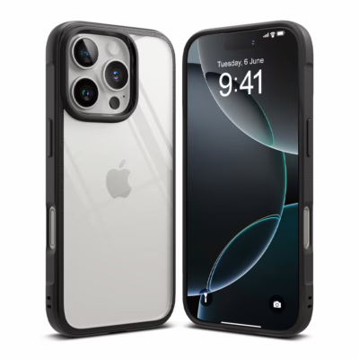 Ringke รุ่น Fusion Bold - เคส iPhone 16 Pro Max - สี Black