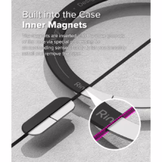 Ringke รุ่น Fusion Bold Magnetic - เคส iPhone 16 Pro Max - สี Black