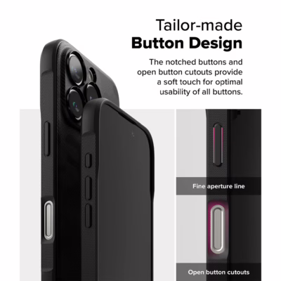 Ringke รุ่น Onyx Design - เคส iPhone 16 Pro Max - ลาย Camo Black