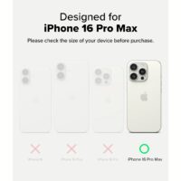 Ringke รุ่น Onyx Design - เคส iPhone 16 Pro Max - ลาย Camo Green