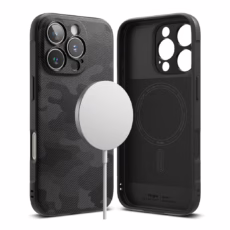 Ringke รุ่น Onyx Magnetic - เคส iPhone 16 Pro Max - ลาย Camo Black