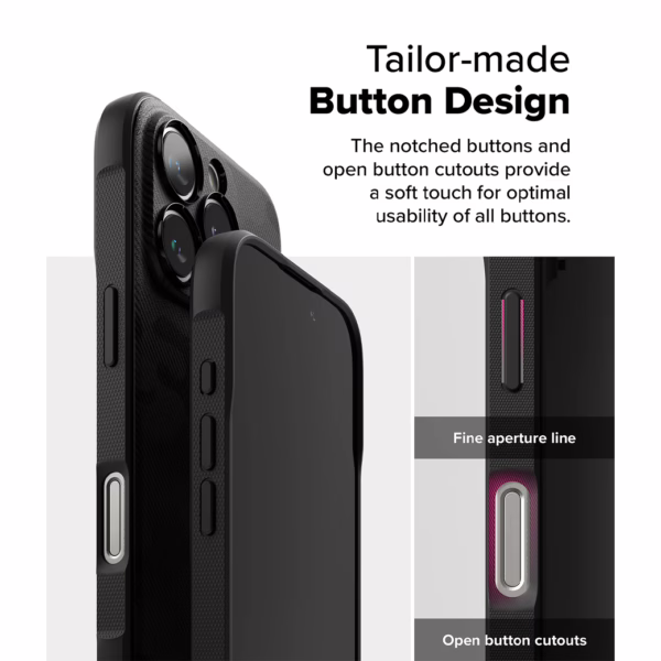 Ringke รุ่น Onyx Magnetic - เคส iPhone 16 Pro Max - ลาย Camo Black