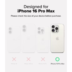 Ringke รุ่น Onyx Magnetic - เคส iPhone 16 Pro Max - ลาย Camo Black