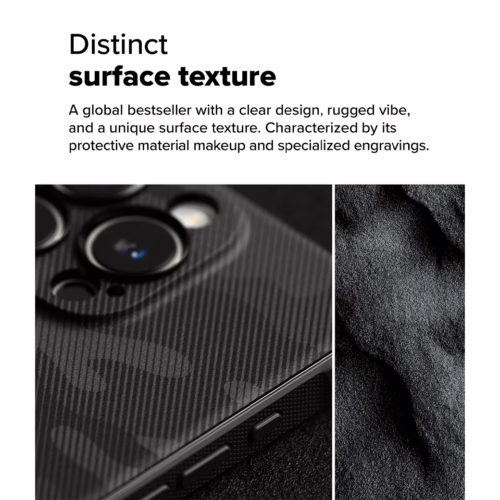 Ringke รุ่น Onyx Magnetic - เคส iPhone 16 Pro Max - ลาย Camo Black
