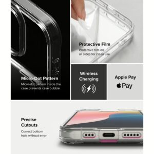 Ringke รุ่น Fusion Card - เคส iPhone 16 Pro - สี Clear 27 Ringke รุ่น Fusion Card - เคส iPhone 16 Pro - สี Clear