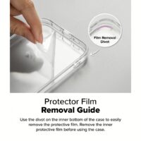 Ringke รุ่น Fusion Card - เคส iPhone 16 Pro - สี Clear