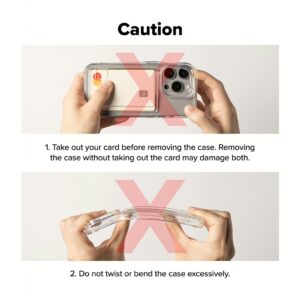 Ringke รุ่น Fusion Card - เคส iPhone 16 Pro - สี Clear 30 Ringke รุ่น Fusion Card - เคส iPhone 16 Pro - สี Clear