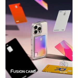 Ringke รุ่น Fusion Card - เคส iPhone 16 Pro - สี Clear 17 Ringke รุ่น Fusion Card - เคส iPhone 16 Pro - สี Clear
