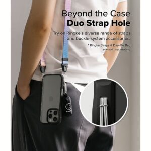 Ringke รุ่น Fusion Bold - เคส iPhone 16 Pro - สี Black