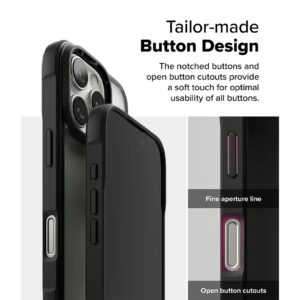 Ringke รุ่น Fusion Bold - เคส iPhone 16 Pro - สี Black