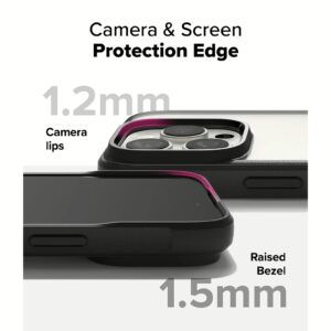 Ringke รุ่น Fusion Bold - เคส iPhone 16 Pro - สี Black