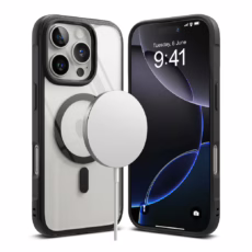 Ringke รุ่น Fusion Bold Magnetic - เคส iPhone 16 Pro - สี Black