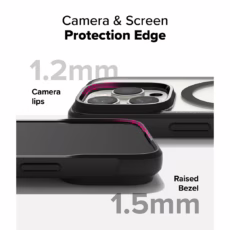 Ringke รุ่น Fusion Bold Magnetic - เคส iPhone 16 Pro - สี Black
