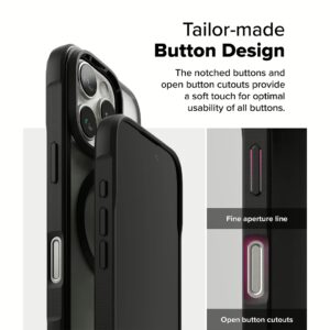 Ringke รุ่น Fusion Bold Magnetic - เคส iPhone 16 Pro - สี Black