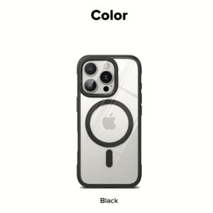 Ringke รุ่น Fusion Bold Magnetic - เคส iPhone 16 Pro - สี Black