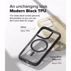 Ringke รุ่น Fusion Bold Magnetic - เคส iPhone 16 Pro - สี Black