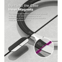 Ringke รุ่น Fusion Bold Magnetic - เคส iPhone 16 Pro - สี Black