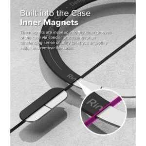 Ringke รุ่น Fusion Bold Magnetic - เคส iPhone 16 Pro - สี Black