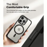 Ringke รุ่น Fusion Bold Magnetic - เคส iPhone 16 Pro - สี Black