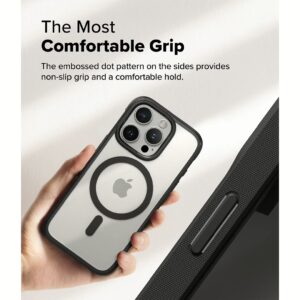 Ringke รุ่น Fusion Bold Magnetic - เคส iPhone 16 Pro - สี Black