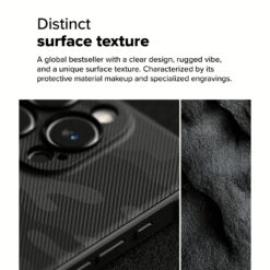 Ringke รุ่น Onyx Magnetic - เคส iPhone 16 Pro - ลาย Camo Black