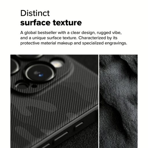 Ringke รุ่น Onyx Magnetic - เคส iPhone 16 Pro - ลาย Camo Black - Image 8
