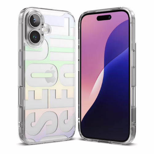 Ringke รุ่น Fusion Design - เคส iPhone 16 Plus - ลาย Seoul