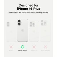 Ringke รุ่น Fusion Design - เคส iPhone 16 Plus - ลาย Seoul