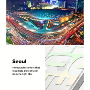 Ringke รุ่น Fusion Design - เคส iPhone 16 Plus - ลาย Seoul