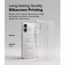 Ringke รุ่น Fusion Design - เคส iPhone 16 Plus - ลาย Seoul